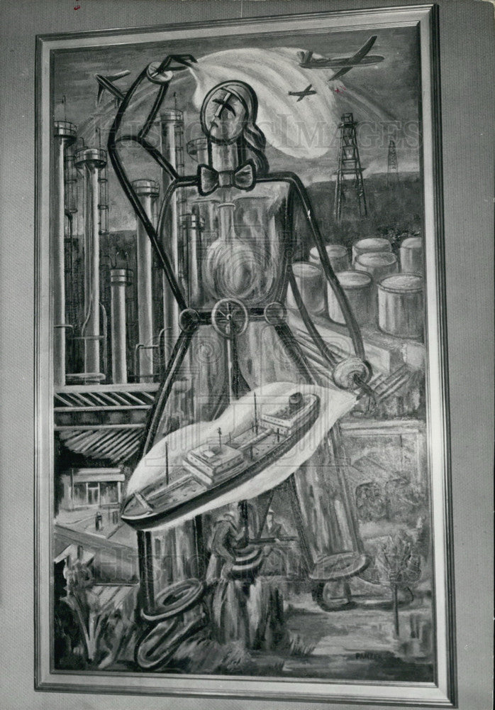 1959 Press Photo "Le Poete Magicien" by Emeie Panzer - Historic Images