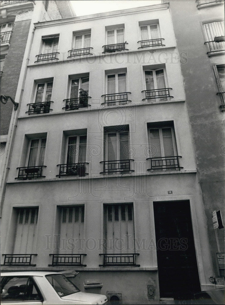 1985, Building Housing Armed Lebanese Revolutionary Group Weapons - Historic Images