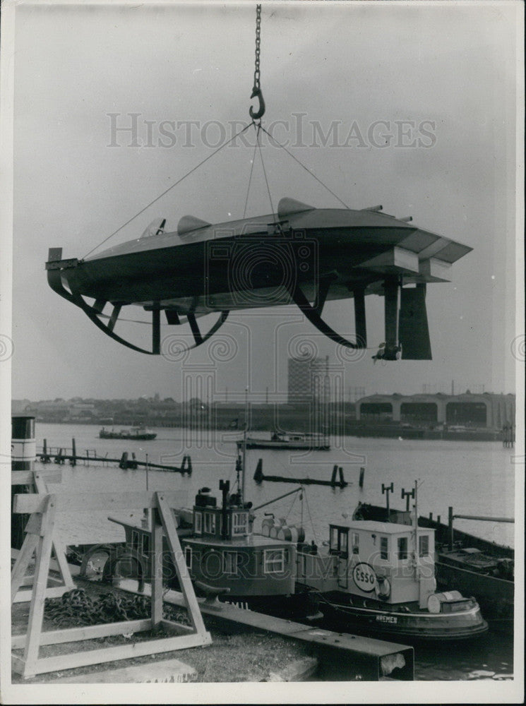 1952, Hybrid airplane/boat "Hydromobil" by Karl Schaper. - Historic Images