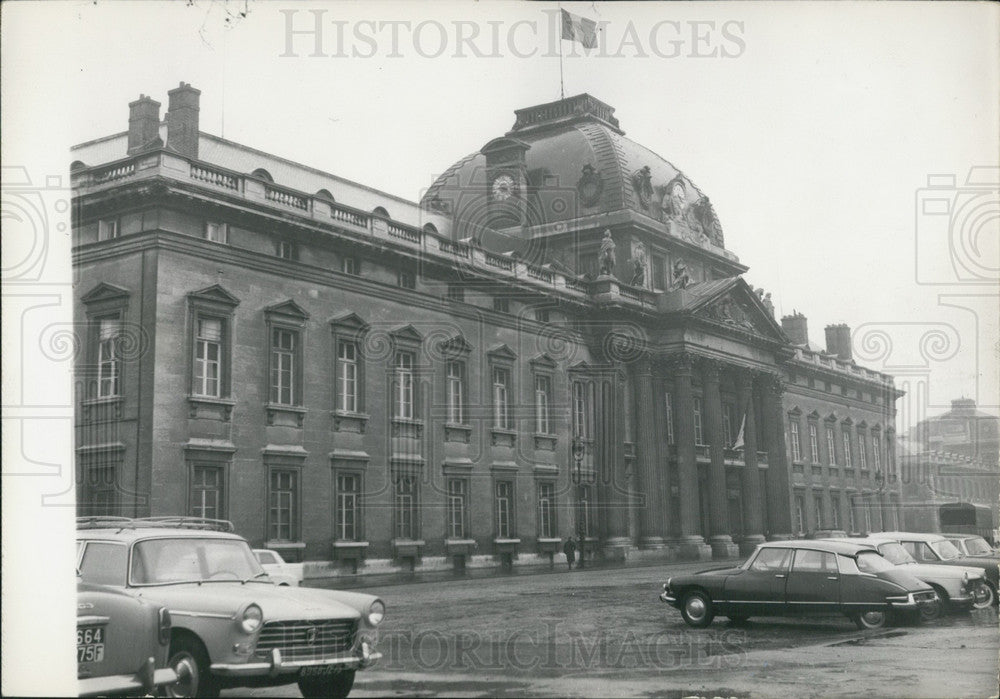 Press Photo The Military School&quot; where the attempt was to take place - Historic Images