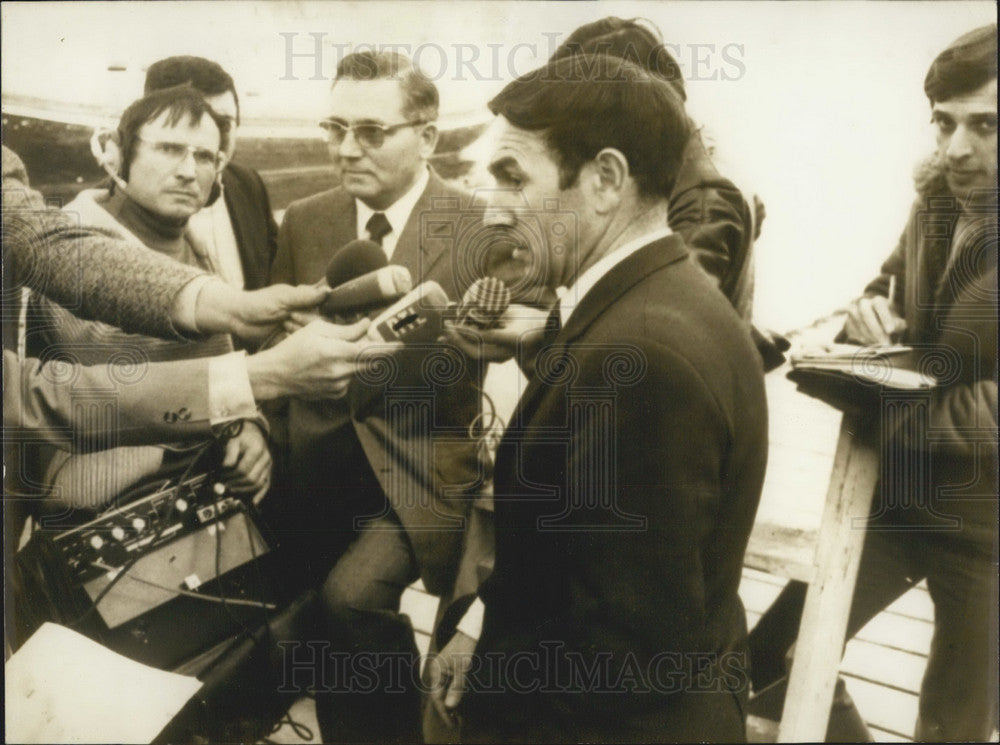 1972 Press Photo Boat Full of Herion Discovered in Marseille-Historic Images