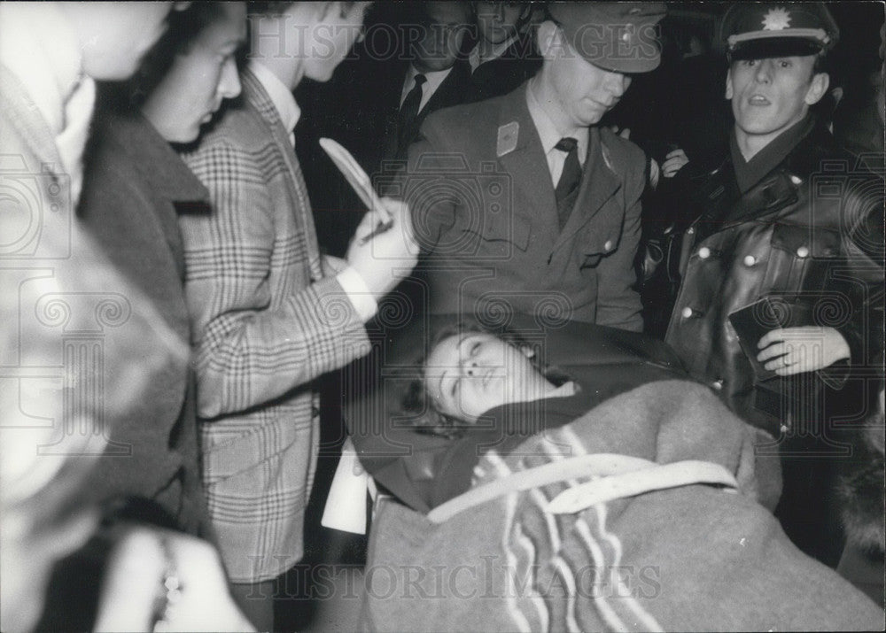 1968 Munich. NPD Rally Protester Injured. - Historic Images