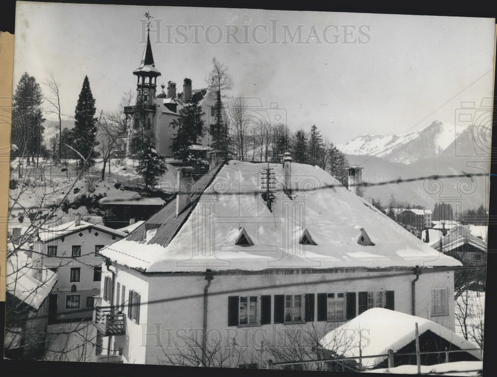 1956, Vacation Spot St. Wolfgang. Germany. - Historic Images