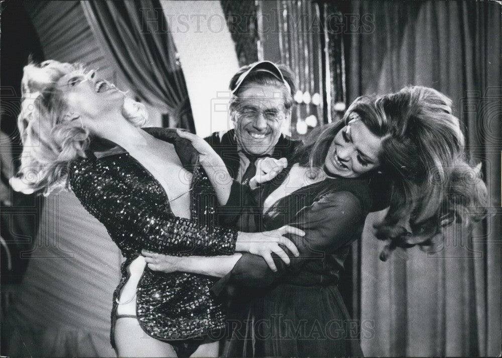 1968 Press Photo Actresses Gaby Gasser and Astrid Frank.-Historic Images