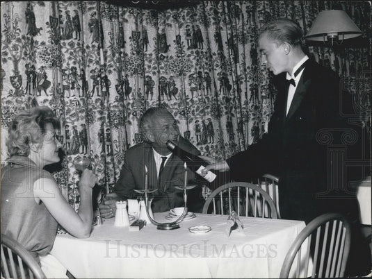 1958 Munich Restaurant "Kopenhagen." - Historic Images