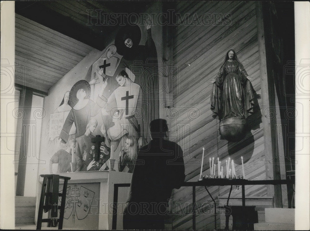 1961, Jean-Denis Mailbart Notre-Dame of Assumption Exhibit - Historic Images