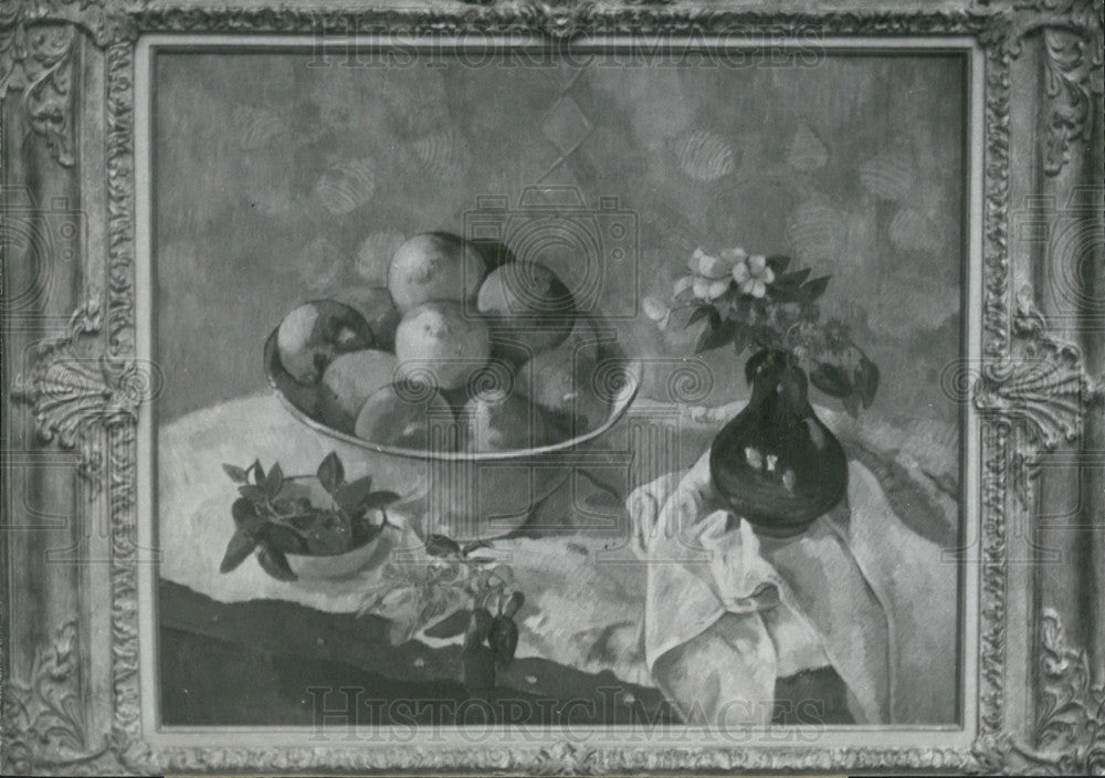1957 Gauguin's "Nature Mort aux Pommes" - Historic Images