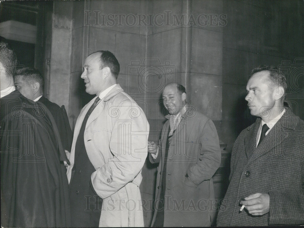 1959 Press Photo Magistrate Imvestigate The Mitterand Pesquet Case-Historic Images