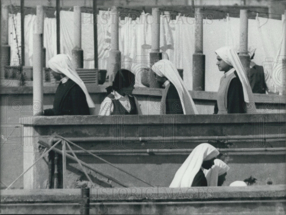 1970 Press Photo Indian Nuns in Rome-Historic Images