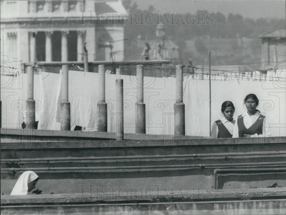 1970 Press Photo Indian Nuns in Rome-Historic Images