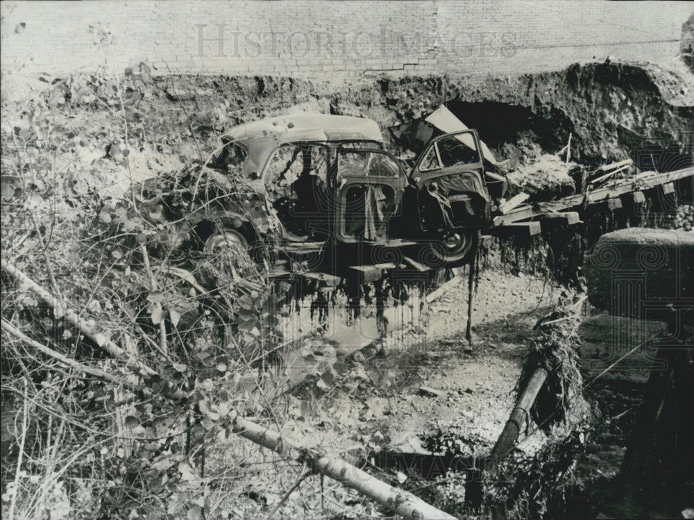 1962 Press Photo Flood Damage in Catalonia - Historic Images