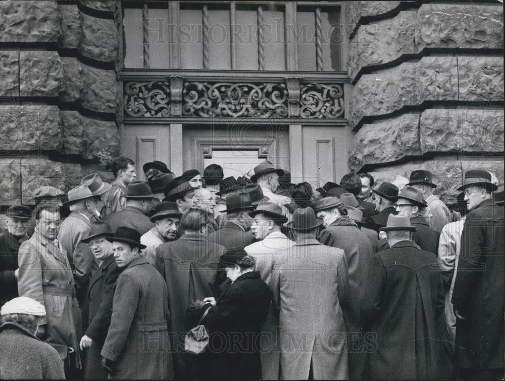 1957 Press Photo "Night of the Long Knives" Trial. Munich. Sepp Dietrich - Historic Images