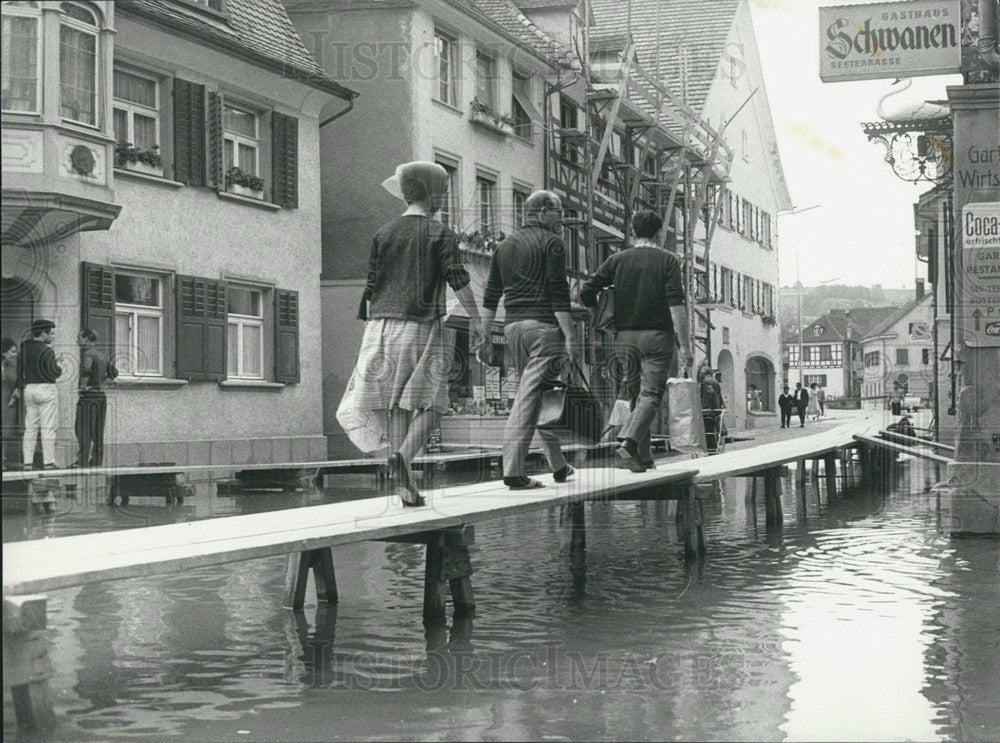 1965 Lake Constance Floods - Historic Images