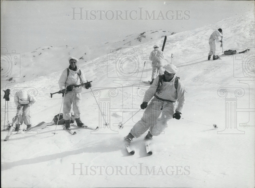 1967, Soliders of 27th Alpine Brigade Train &quot;Gentiane VII&quot; Maneuver - Historic Images