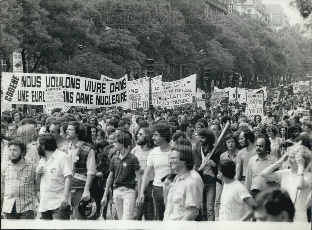 1982, Anti-Imperialist Protest Against America - Historic Images