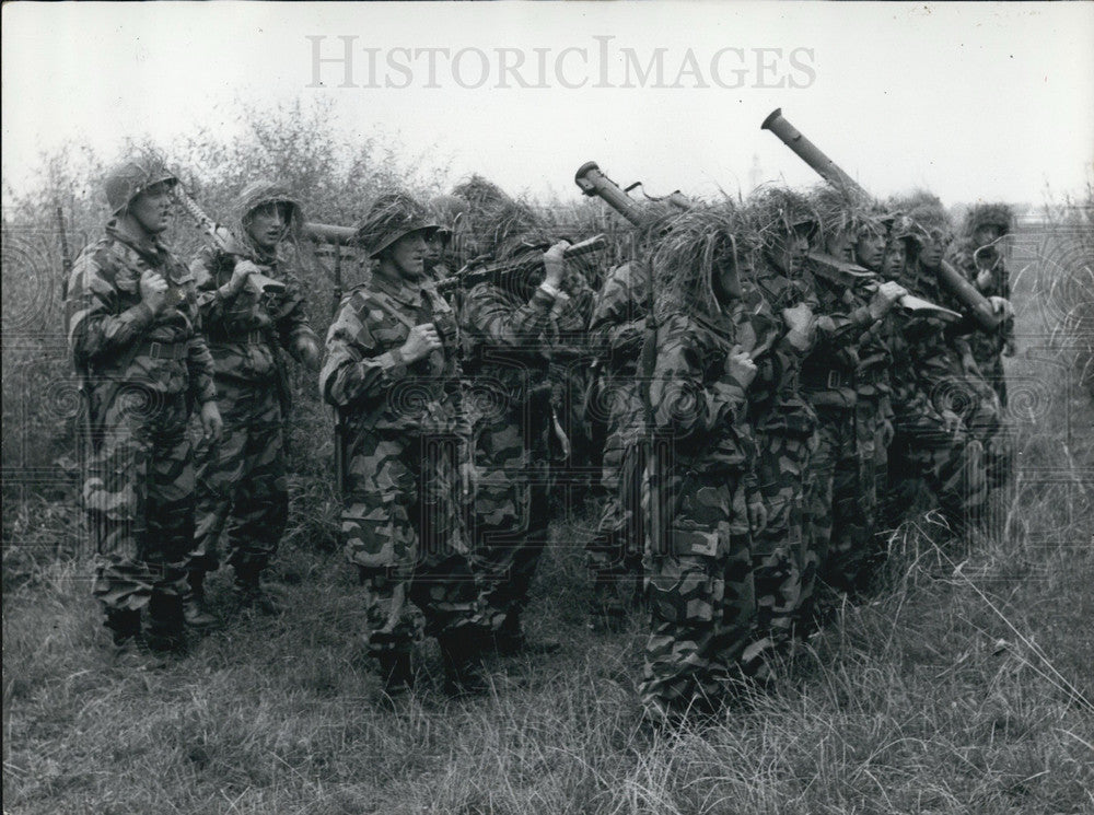 1956 Munich Pioneer Teaching Battalion Exercises. Bridge. Danube. - Historic Images