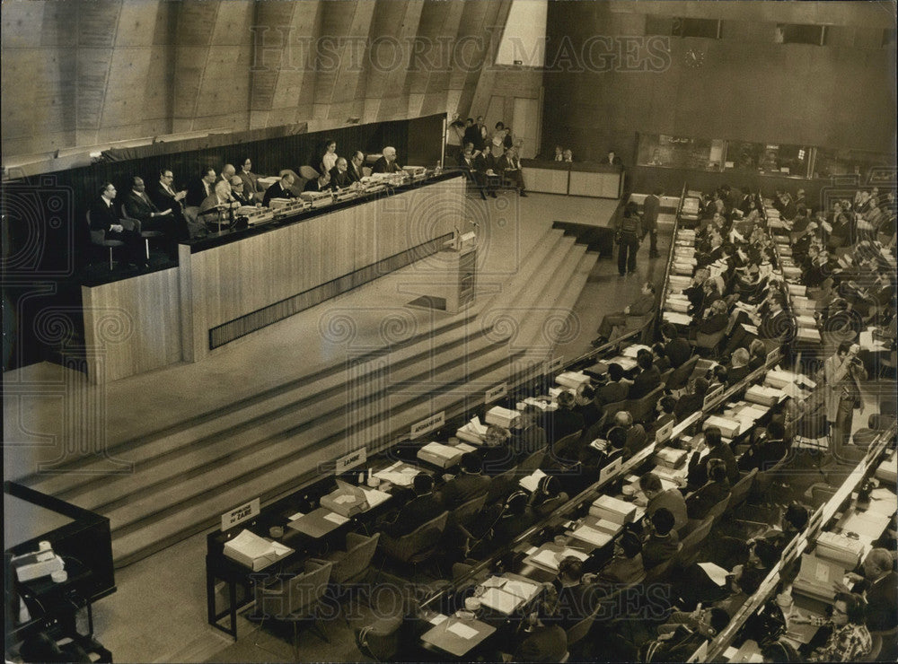 1974, The 18th General UNESCO Conference - Historic Images