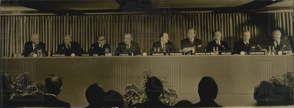 1973 The Copenhagen European Summit - Historic Images