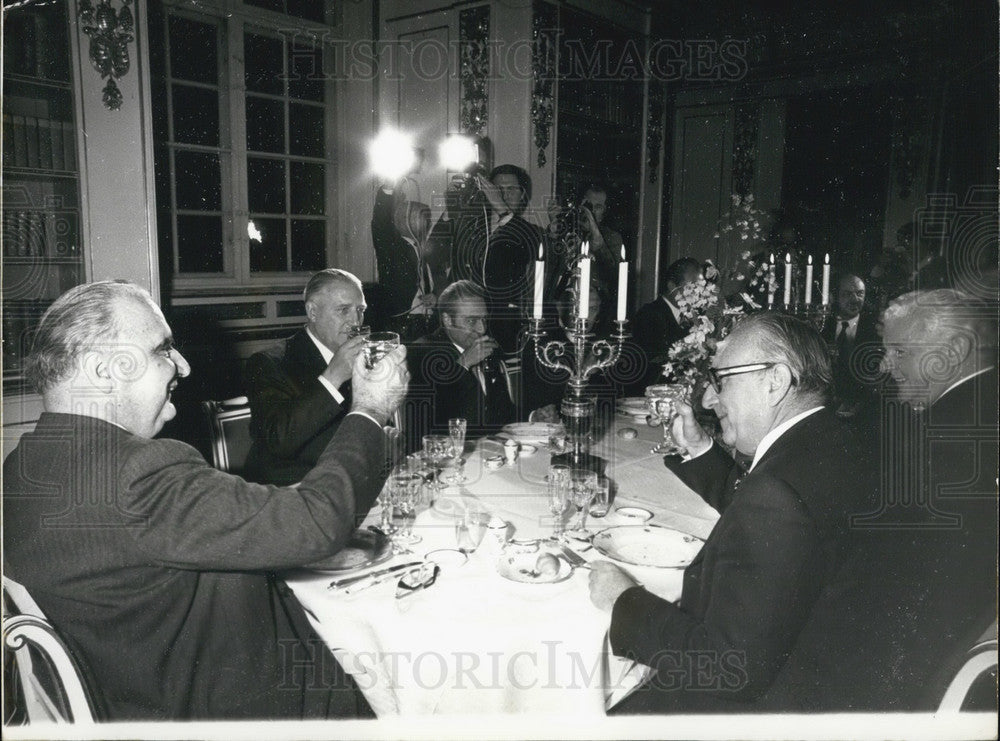 1973 Press Photo Copenhagen European Summit-Historic Images