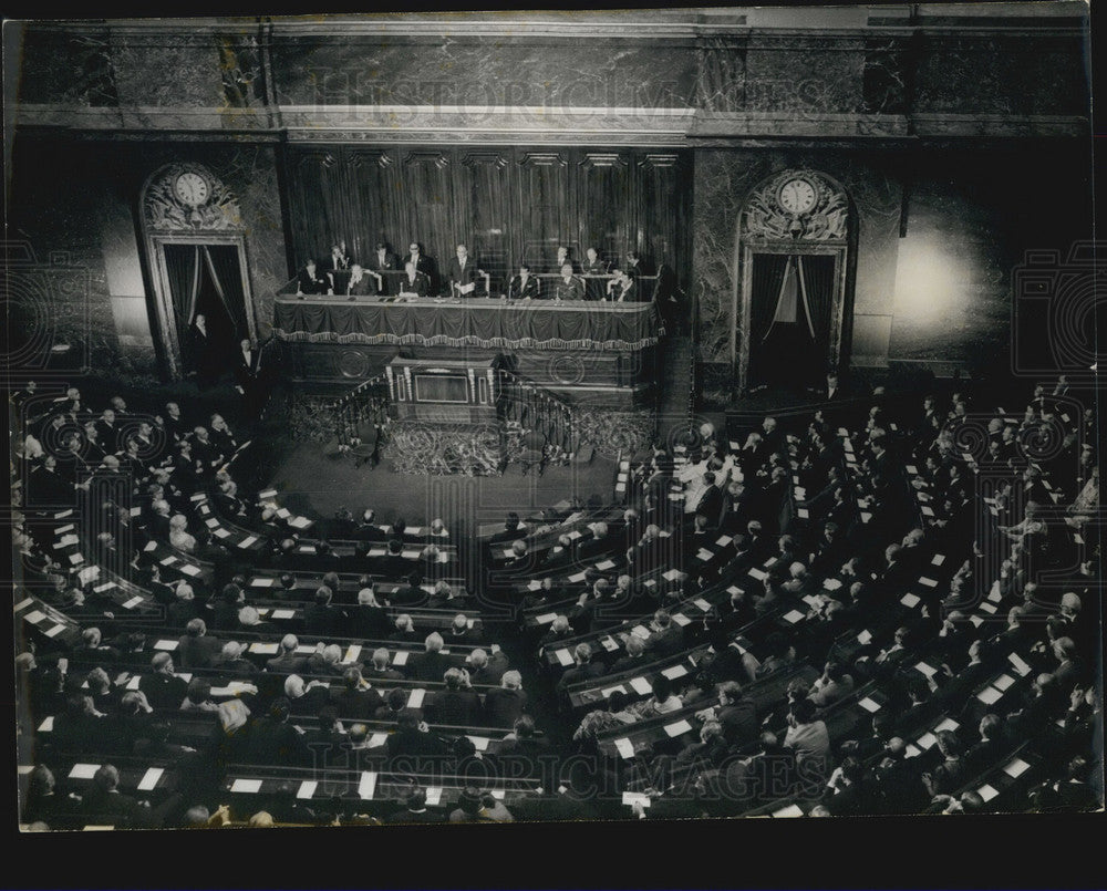 1971 Press Photo The 59th Interparliamentary Conference in Paris-Historic Images