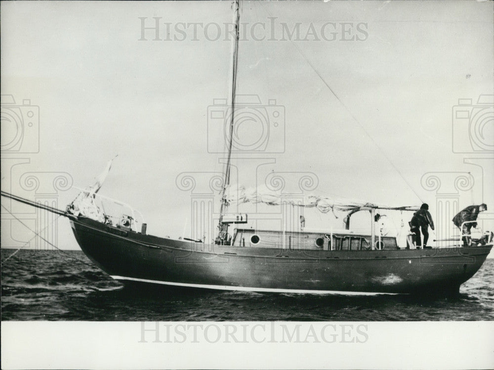 1962 Press Photo Henry de Monfreid - 82 Years Old - Returns to the Sea - Historic Images