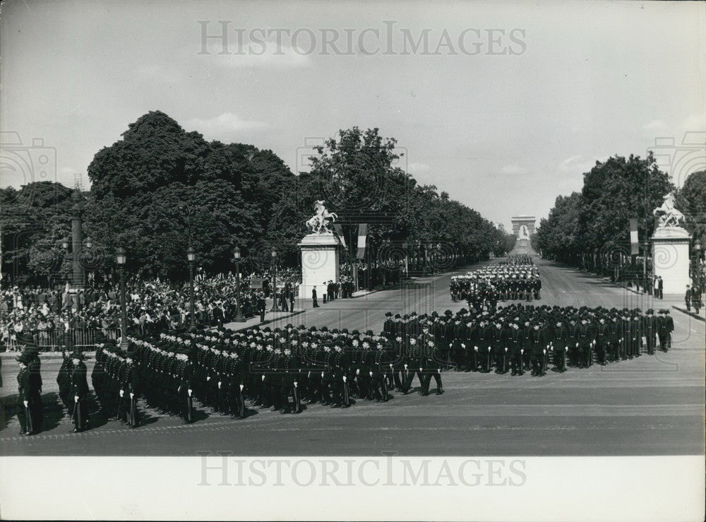 1963 Bastille Day Traditions Upheld Schools Take Part in Celebration - Historic Images