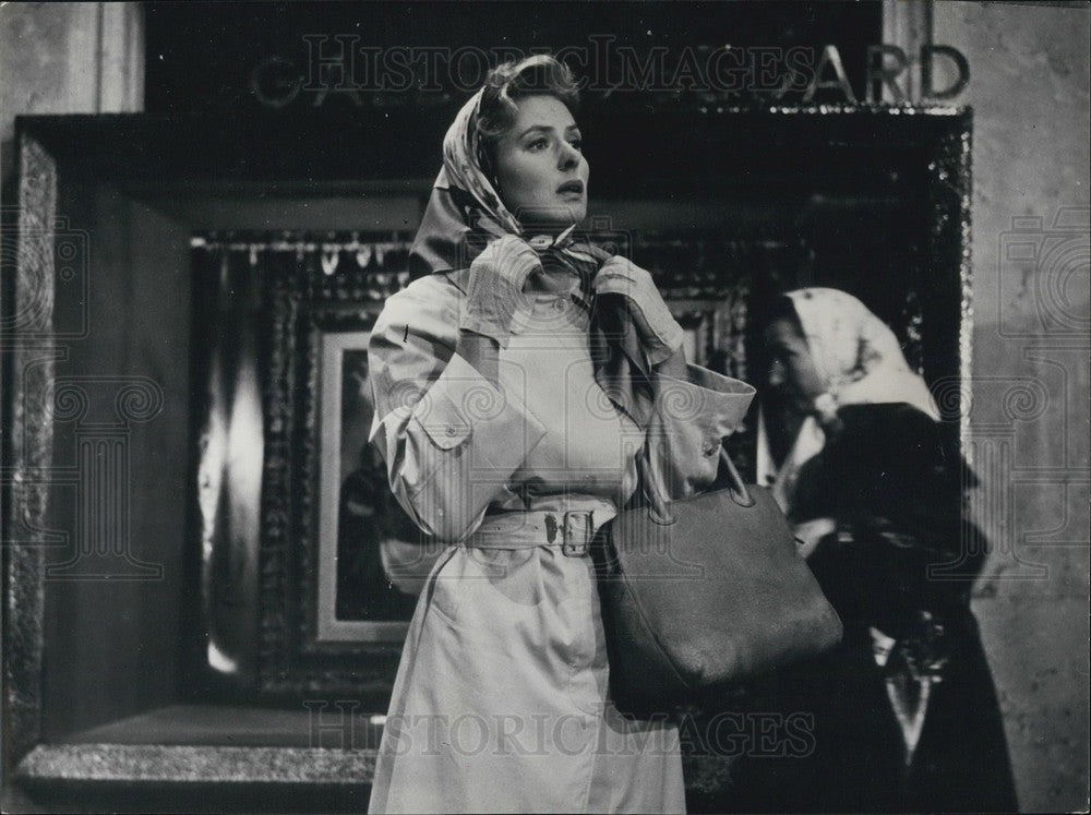 1960, Ingrid Bergman Films &quot;Do You Like Brahms?&quot; - Historic Images