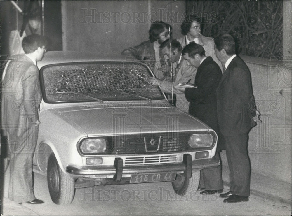 1974, Car Where Colonel Ramon Trabal's Assassination Took Place - Historic Images