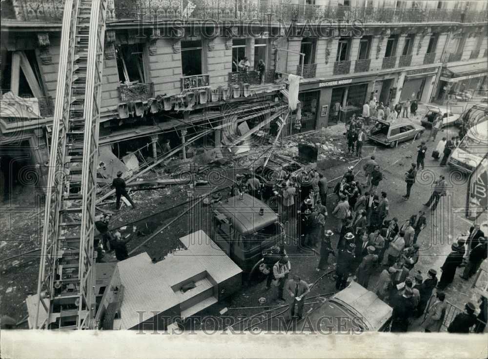 1982, Bomb Attack on Lebanese Newspaper in 8th Arrondissement Paris - Historic Images