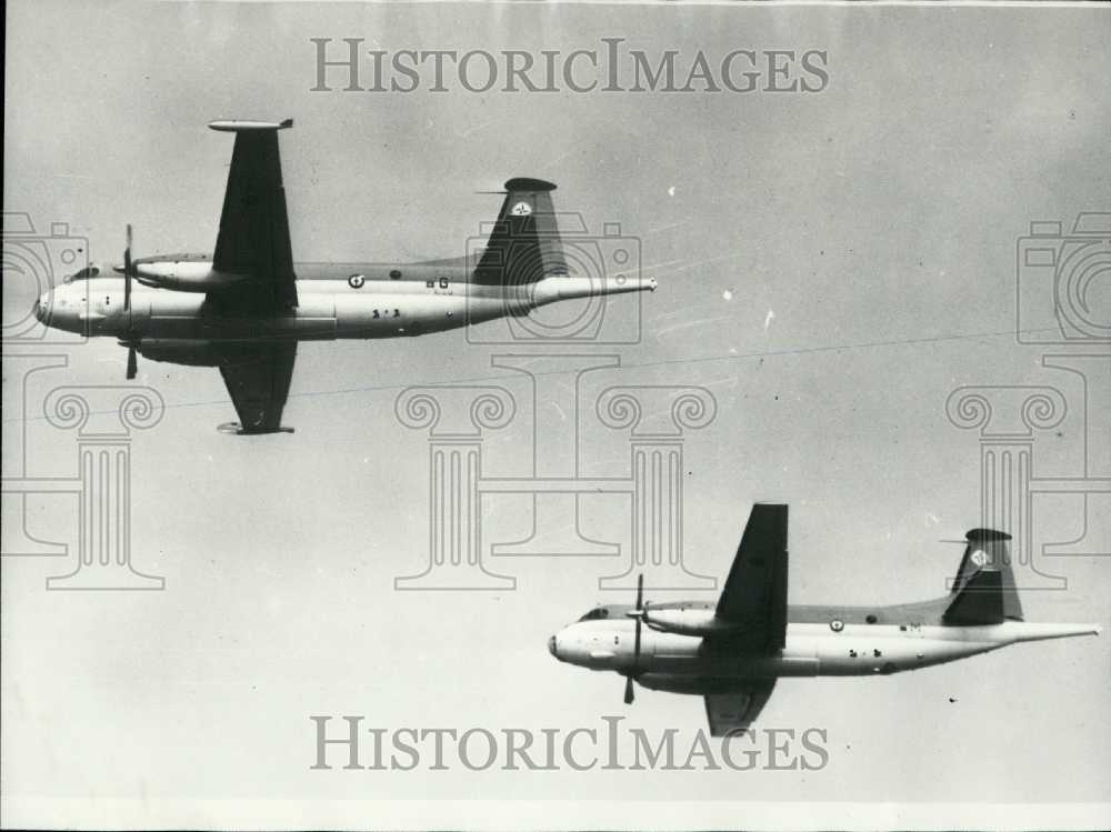 1965 Two Breguet 1150 Atlantic in Flight - Historic Images
