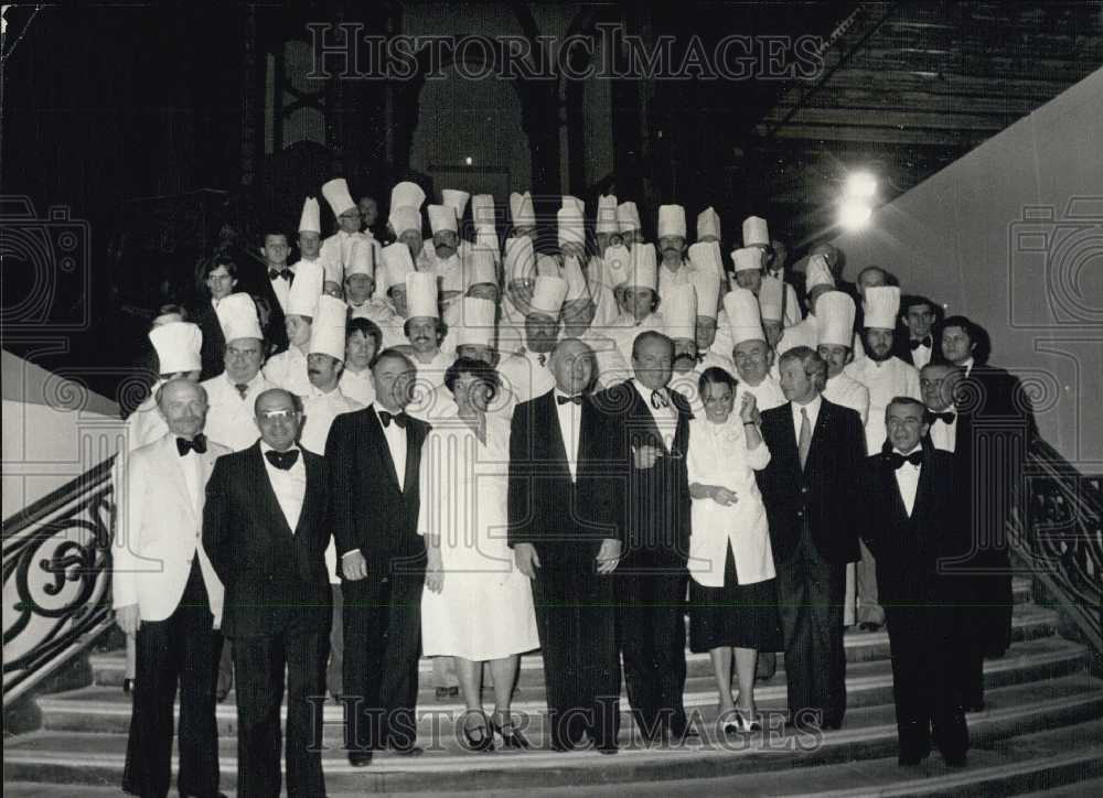 1979, Greatest French European Chefs at 75th Fall Meeting - Historic Images