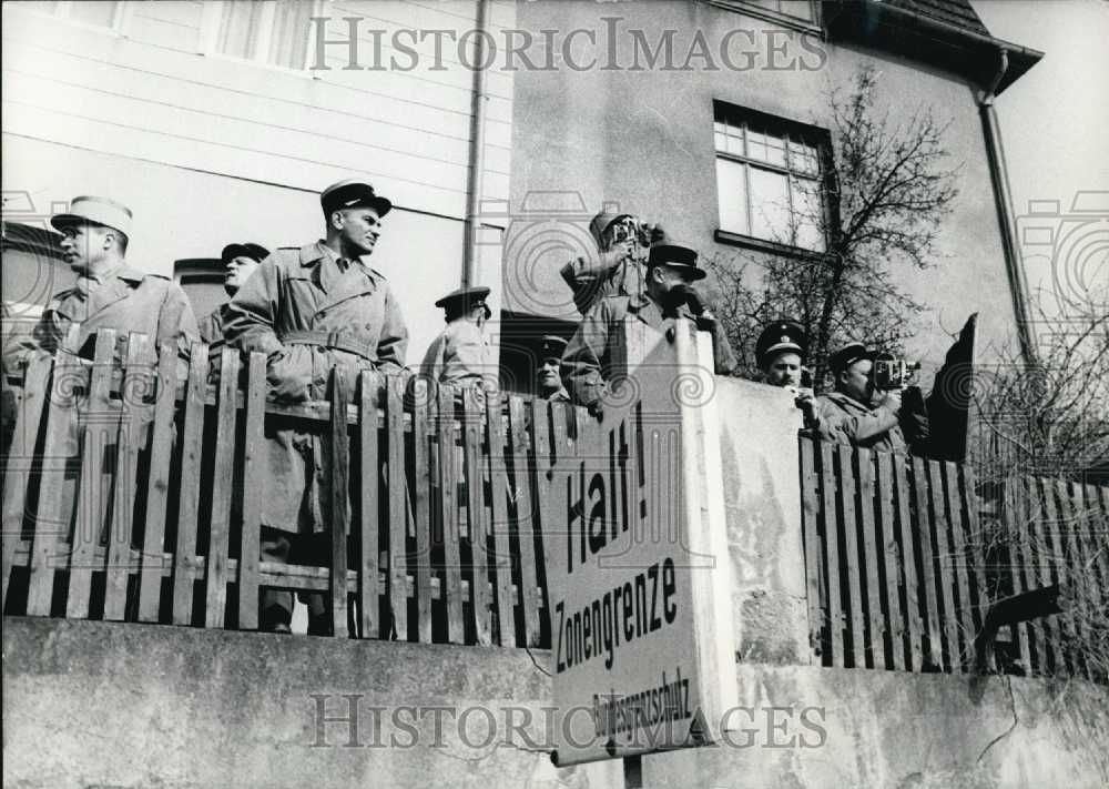 1964, Parisian Cadets Unintentionally Cross West-East German Borders. - Historic Images