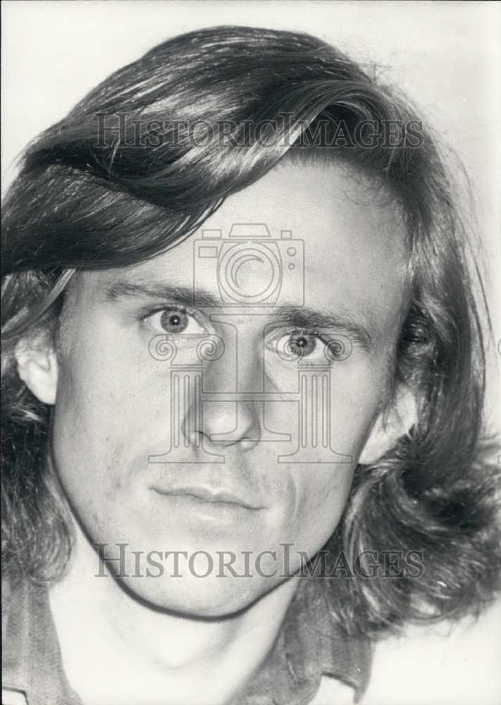 Press Photo Bjorn Borg, Tennis Champion-Historic Images