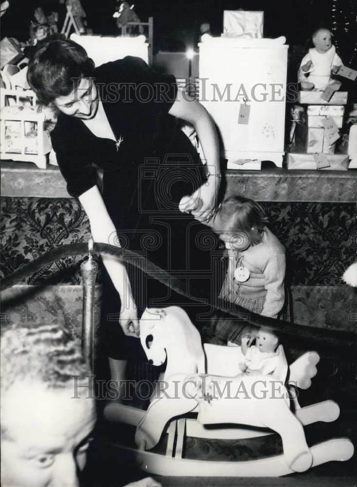 1955, Madame Le Marechal Granddaughter President Rene Coty France - Historic Images