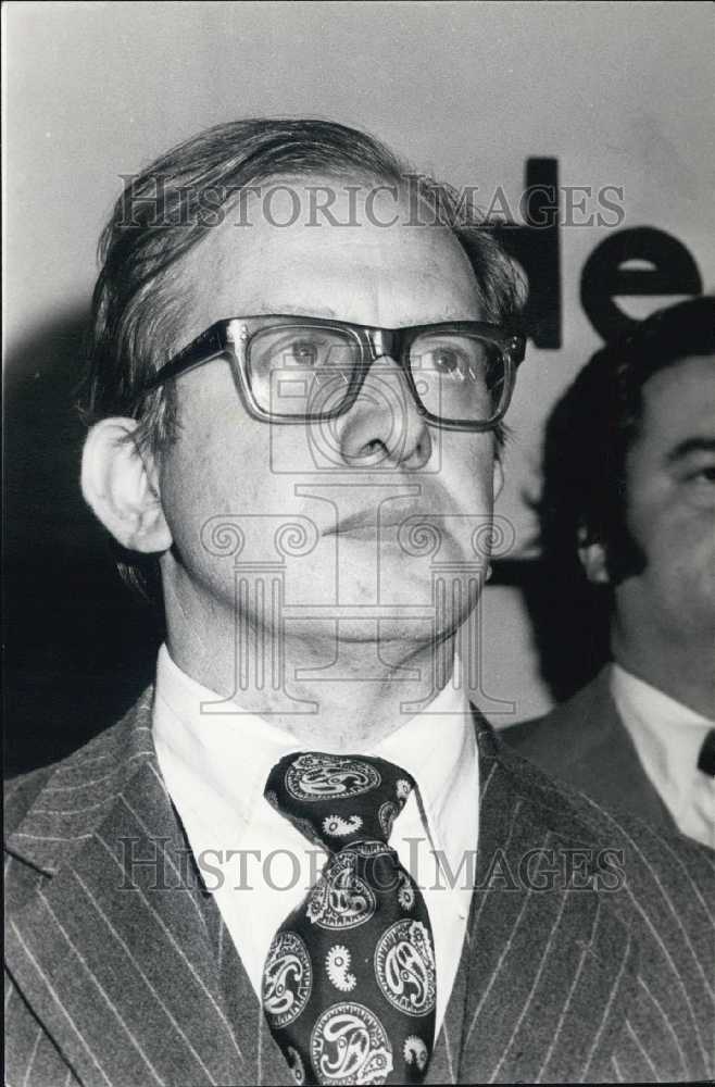 1973 Press Photo Juan Carlo Puig,Argentine People's Government - Historic Images