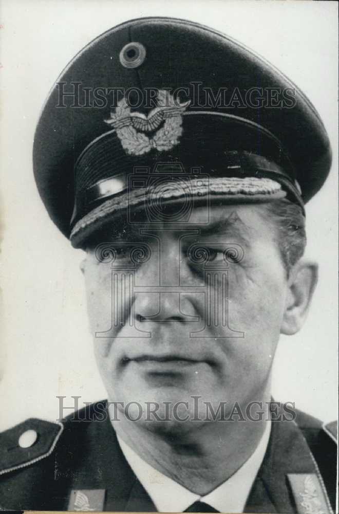 1962, General Major Werner Panitzki. - Historic Images