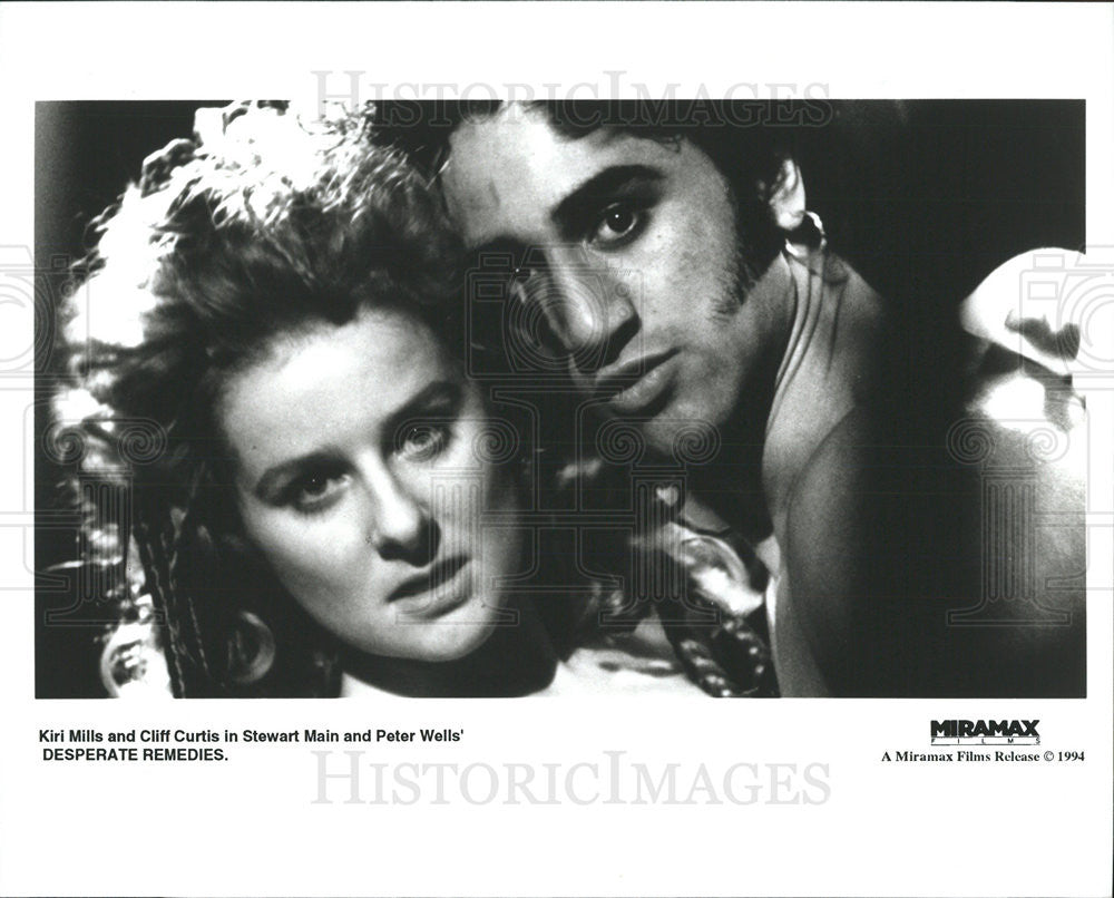 1994 Press Photo Desperate Remedies Film Kiri Mills Cliff Curtis Characters - Historic Images