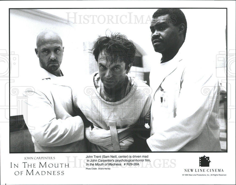 1995 Press Photo Sam Neill &quot;In The Mouth Of Madness&quot; - Historic Images