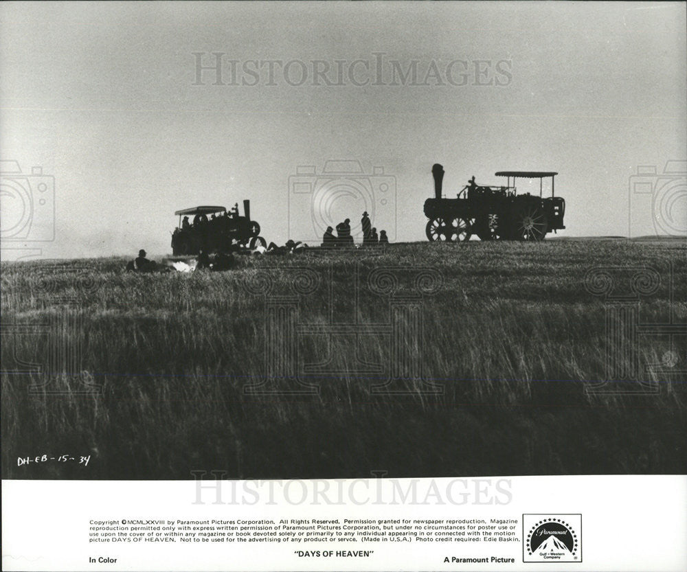 1978 Press Photo Movie &quot;Days Of Heaven&quot; - Historic Images