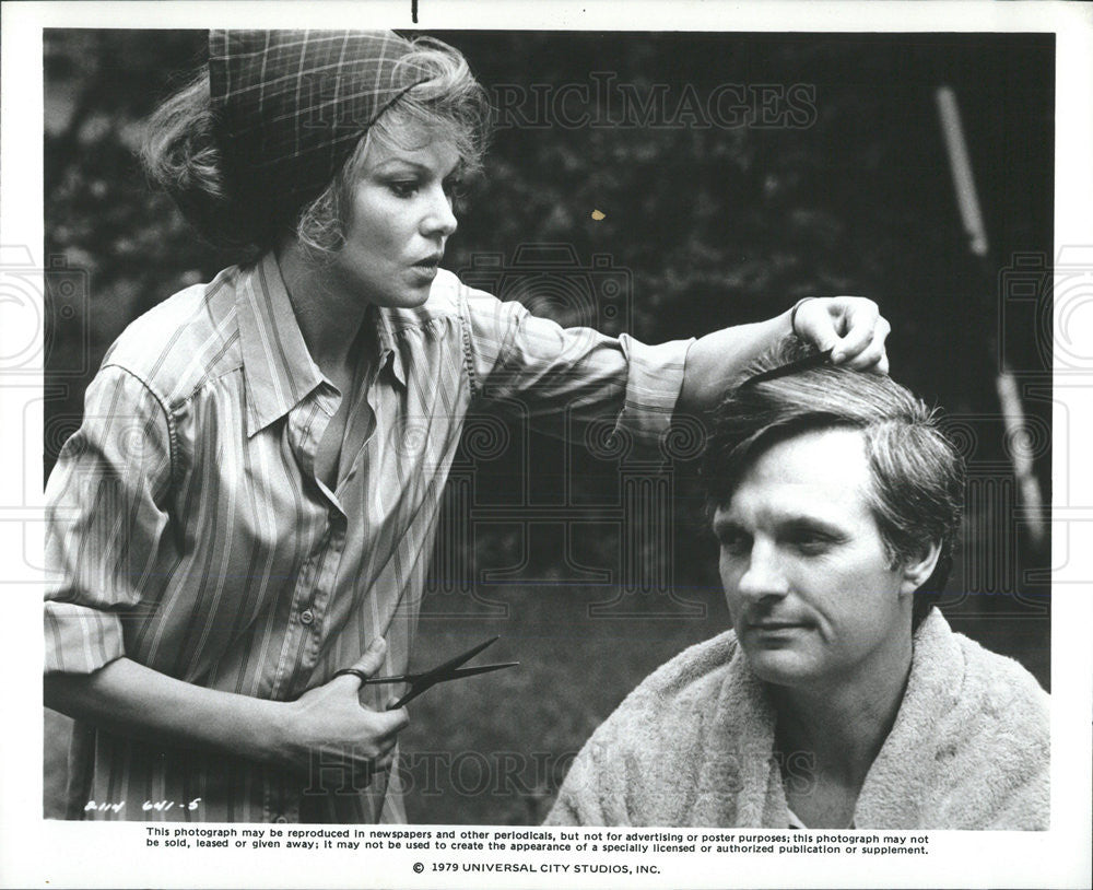 1979 Press Photo Barbara Harris, Alan Alda In &quot;The Seduction Of Joe Tynan&quot; - Historic Images