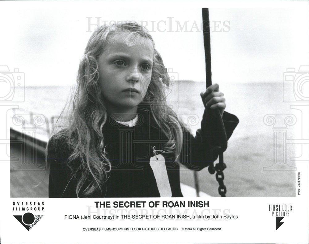 1994 Press Photo Jeni Courtney In &quot;The Secret Of Roan Inish&quot; - Historic Images