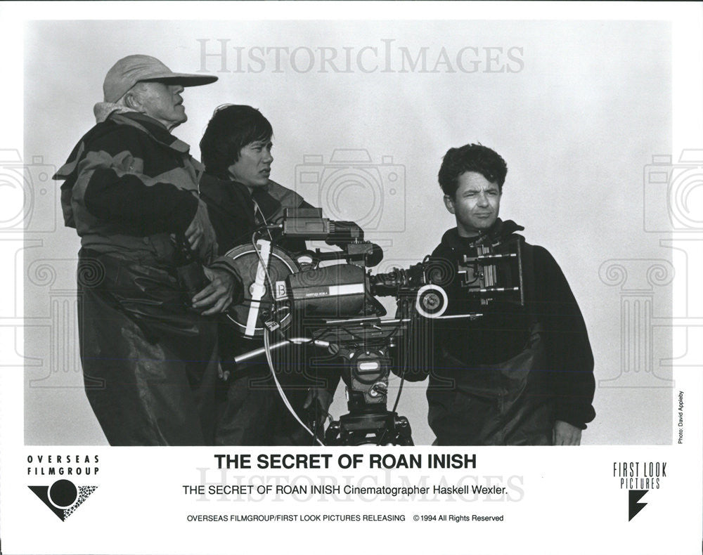 1994 Press Photo &quot;The Secret Of Roan Inish&quot; Cinematographer Haskell Wexler - Historic Images