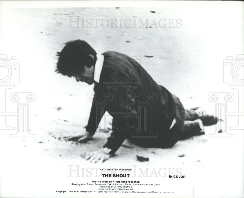 1979 Press Photo Alan Bates &quot;The Shout&quot; - Historic Images