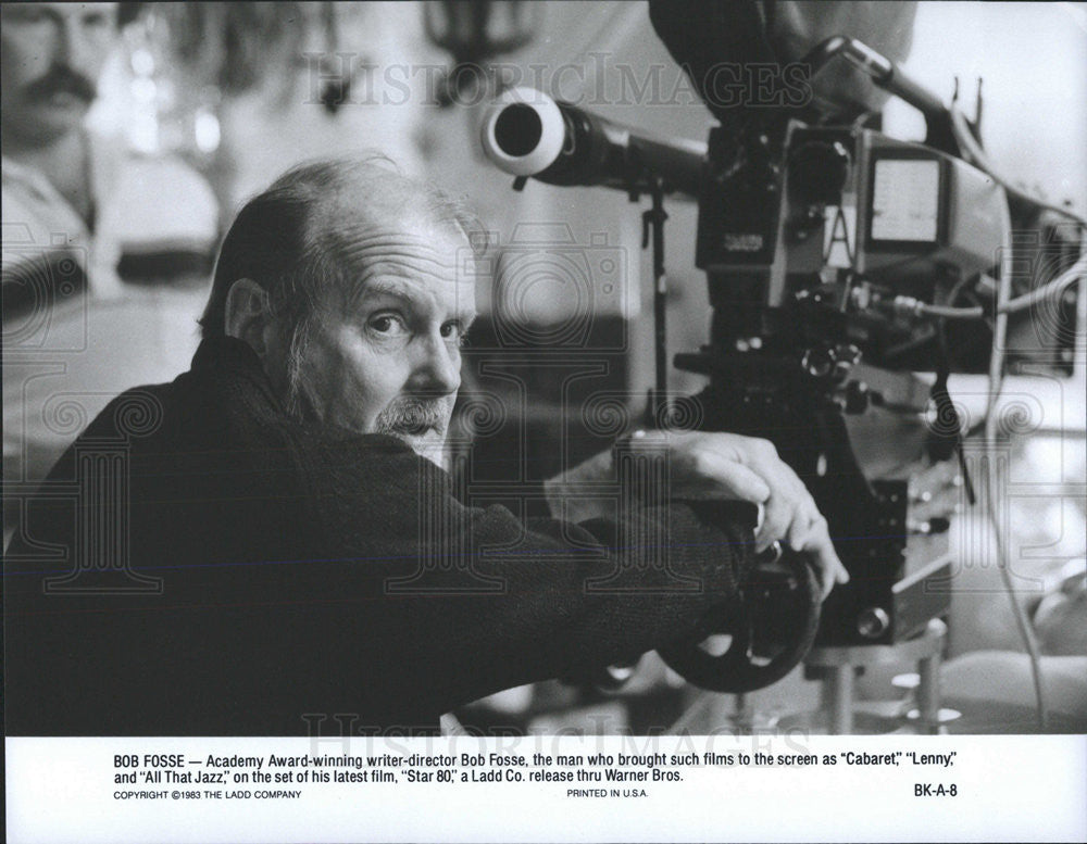 1983 Press Photo Bob Fosse - Historic Images