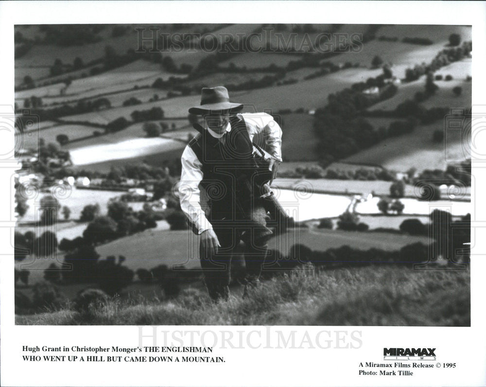 1995 Press Photo &quot;The Englishman Who Went Up a Hill But Came Down a Mountain&quot; - Historic Images