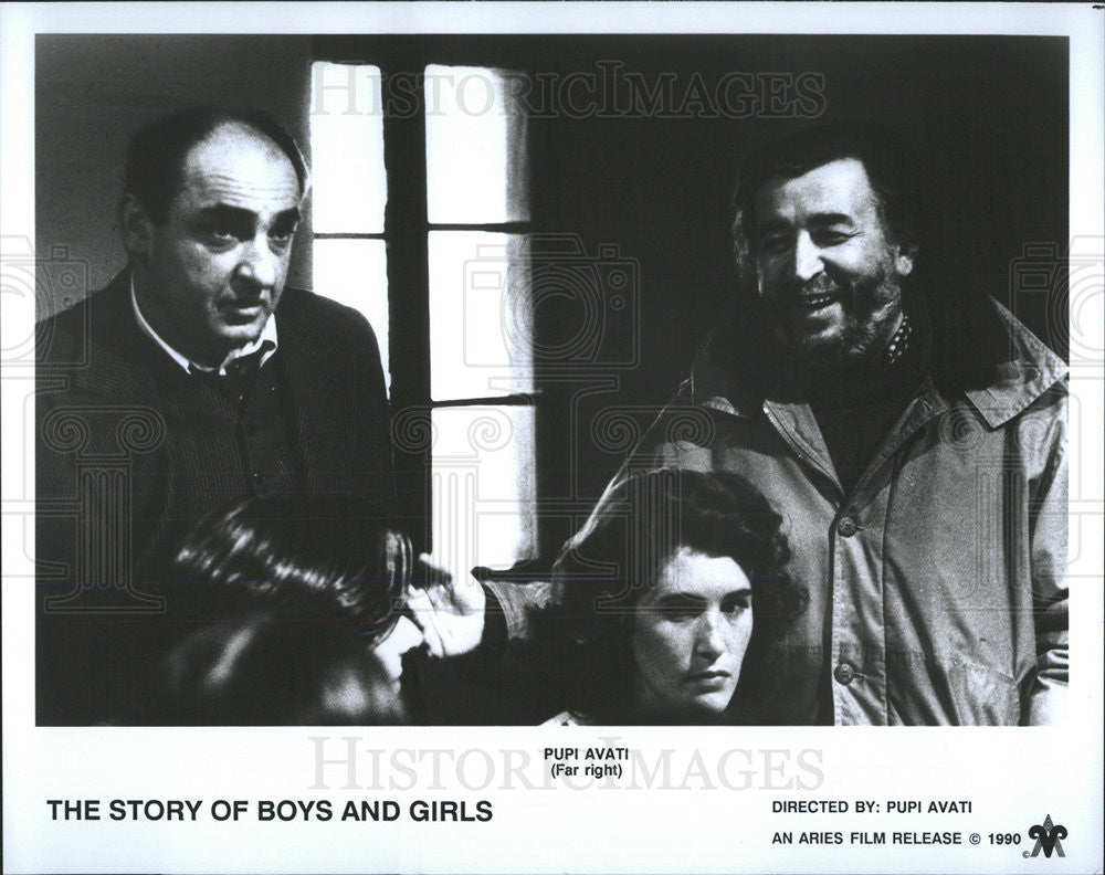 1990 Press Photo Pup Avati Director Story Boys Girls - Historic Images