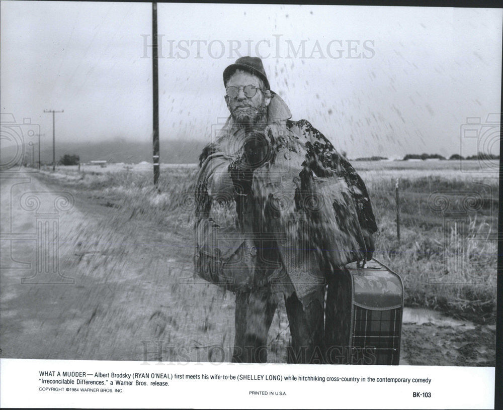 1984 Press Photo Ryan O&#39;Neal Actor Irreconcilable Differences Drama Film - Historic Images