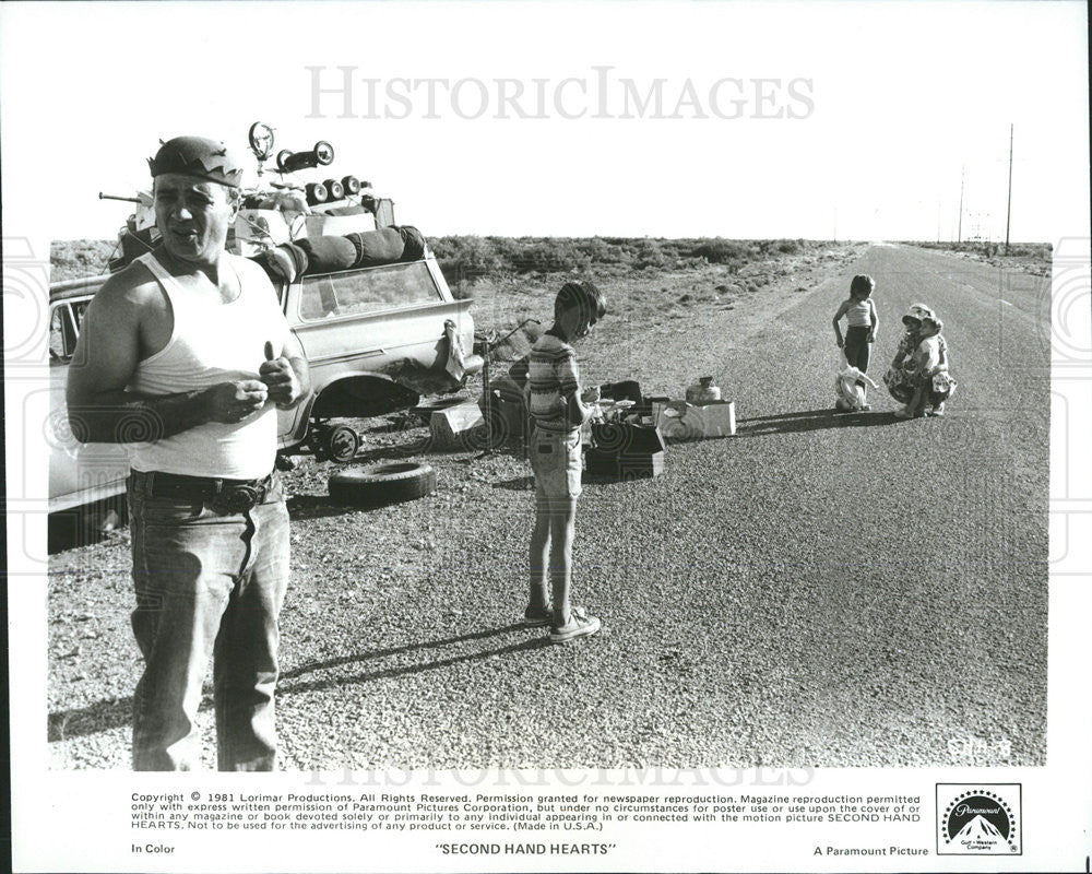 1983 Press Photo Robert Blake Collin Boone Amber Rose Gold Jessica Stansbury - Historic Images