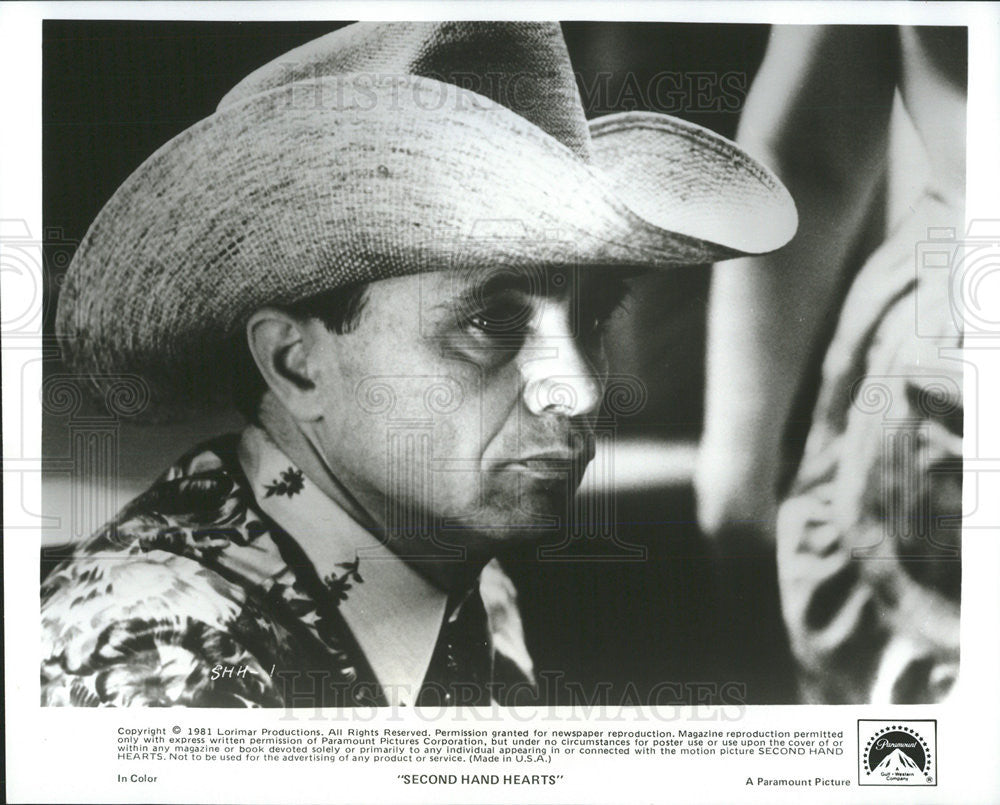 1981 Press Photo Robert Blake Actor Second Hand Hearts Comedy Movie - Historic Images