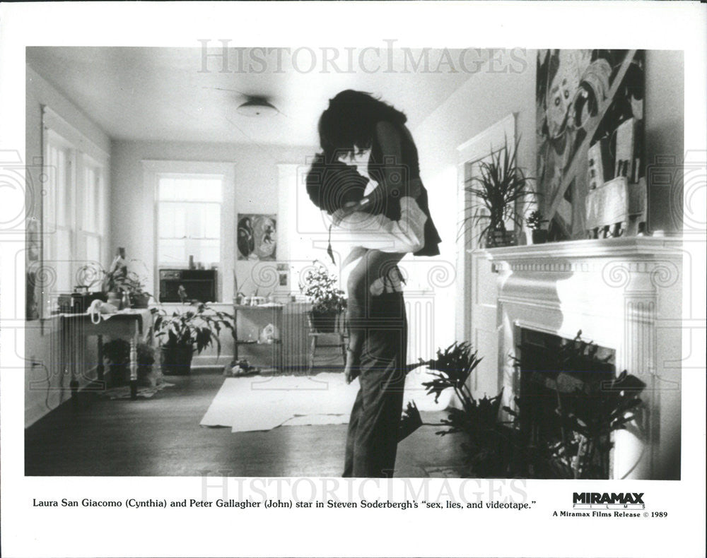 Laura San Giacomo Actress Peter Gallagher Sex Lies Videotape 1989 vintage  promo photo print - Historic Images